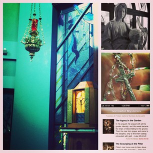 Adoration.  Time to rest and recharge.