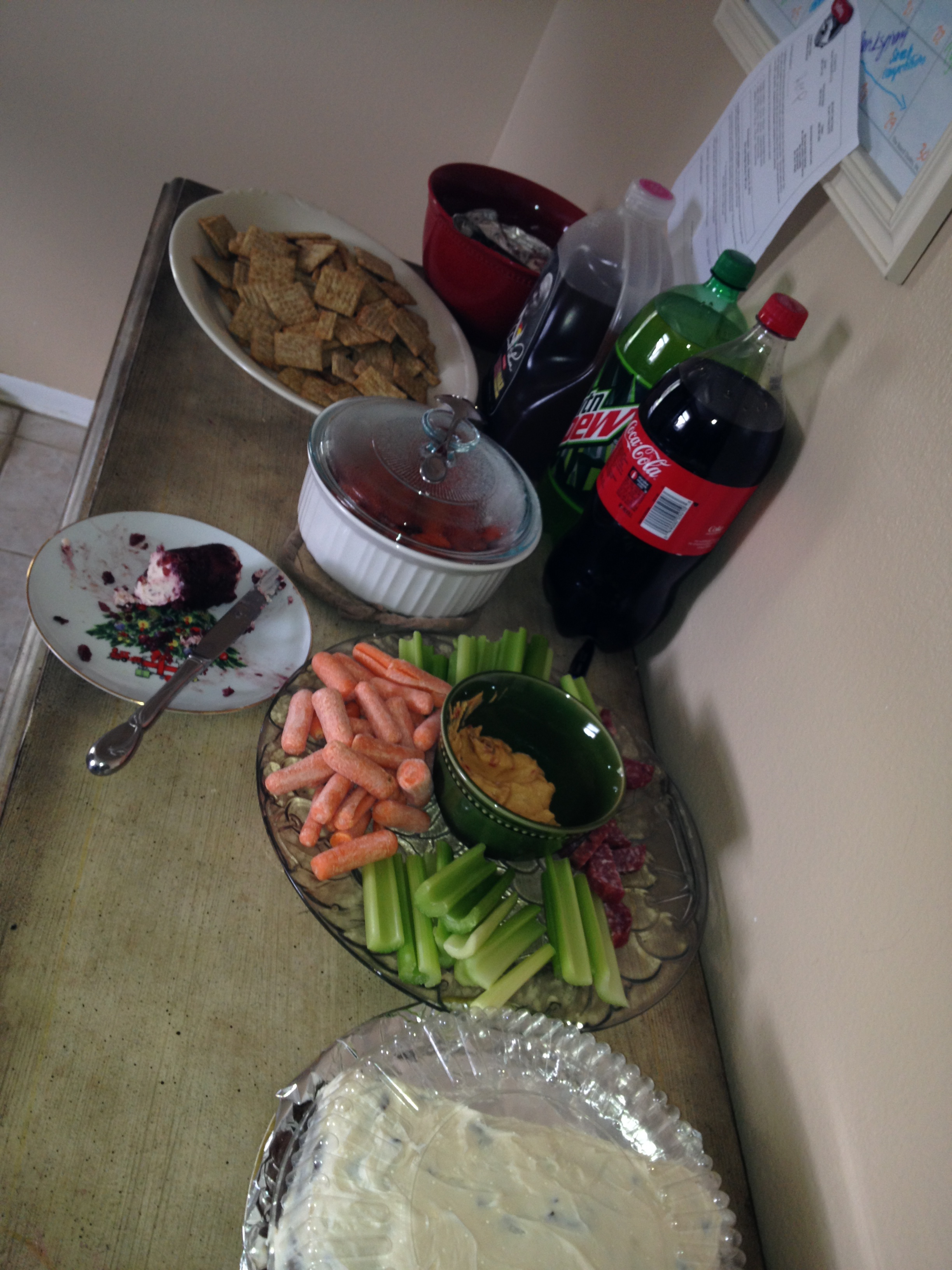 who knew the goat cheese and cranberry would be such a hit?