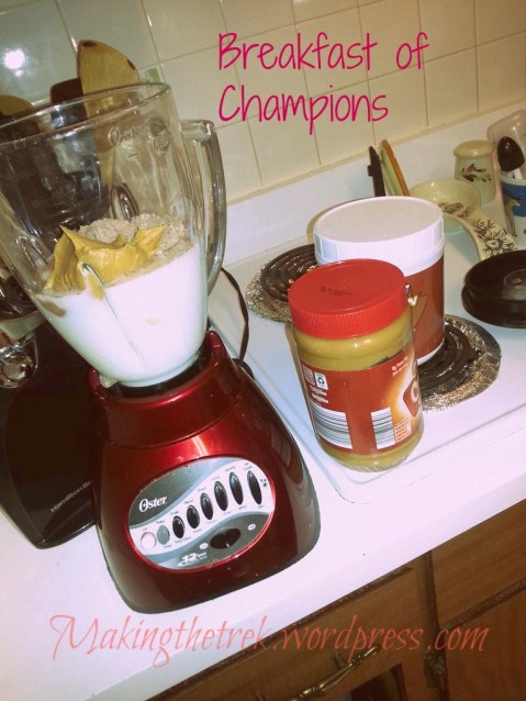 2 of our 4 just prefer a protein smoothie to start the day...it's noisy but easy.