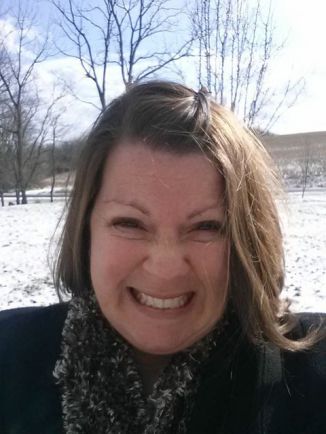 Selfies in the cold are HARD. Can you hear me gritting my teeth??