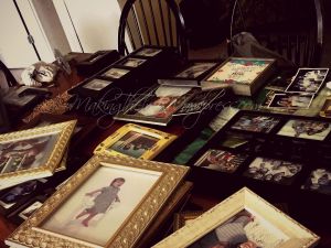 this is only half the mess...the other half on the floor  *not pictured*